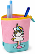 Пенал-органайзер Pop-up Pencil Case Stephen Joseph 17(10)x12x6 см полиэстер Розовый с салатовым - изображение 1