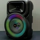 Бездротова караоке колонка 20 W 45Hz-18kHz 50 dB 3000 mAh ZQS8147 250*248*360 мм, з мікрофоном та RGB-підсвічуванням - зображення 3