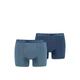 Труси-боксери Head Basic Boxer 2P 701202741 l, блакитний - изображение 2