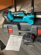 Аккумуляторная цепная мини пила 4600 об/мин 5 м/с 8” 1/4″ 48В Electric chain saw полуавтоматическая, с защитным кожухом - изображение 4