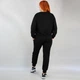 Костюм жіночий FLY 3-х нит. 24266С-SS25 xxl, чорний - зображення 2