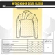 Джемпер тактичний Delta Polartec 70016015 M-TAC XL, темно-синій - зображення 3
