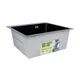Мийка для кухні 50*50 см інтегрована Lidz Handmade H5050HB Decor Black PVD Honeycomb 2,5/0,5 мм LDH5050BDECPVD48369 - зображення 4