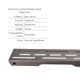 Комплект Qtap Taurus FD700 (PVD) Линейный трап из нержавеющей стали с сухим затвором 700 мм - изображение 4