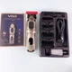Тример для стрижки VGR V-954 Золотистий 7000 RPM з LED-дисплеєм 4 насадки - зображення 12