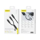 Кабель для зарядки Foneng XS10 DualPower Type-C на Type-C+Type-C 60W 1.2 м 2-в-1 универсальный смарт интернет шнур для быстрой зарядки айфона iPhone телефона ноутбука смартбука повербанка роутера шнуры для ноутбуков смартфонов и планшетов черный - изображение 11