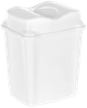 Кошик для сміття Orion 731338 пластиковий 9 л Білий (8592381170974) - зображення 1