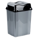 Кошик для сміття Orion 731345 пластиковий 28 л Сірий (8592381171049) - зображення 1