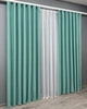 Комплект готовых штор VR-Textil Блэкаут Midnight № 1229ш Бирюзовый 100х290 см 2 шт (31-518) - изображение 4