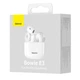 Наушники Bluetooth BASEUS TWS Earphones Bowie E3 (NGTW080002) белые - изображение 5