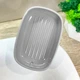 Мыльница на присоске MBM HOME BP-38 WHITE/GRAY бело-серая - изображение 9