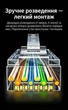 Роз'єм конектор UGREEN Ethernet RJ45 Cat6 наскрізний UTP 10 шт (NW171) - зображення 8