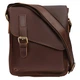 Мужская кожаная сумка через плечо BUFFALO BAGS 6228C светло-коричневый нубук - изображение 1