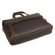 Портфель мягкий кожаный BUFFALO BAGS M5095C коричневый нубук - изображение 6