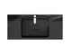 Раковина, Умывальник накладной Luxor Creativ Low 100 Black - изображение 4