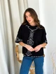 Жіноча вишиванка з орнаментом ARTKNIT S-M Чорний (ak35117) - изображение 3