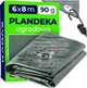 Plandeka okryciowa ogrodowa Kadax Korso 6 x 8 m Zielona (K5633) - obraz 4
