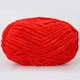 YarnArt Dolce Baby, Червоний №748 - плюшева пряжа ЯрнАрт Дольче Бебі, 50 г / 85 м, для в'язання іграшок, пледів, пінеток та дитячого одягу - зображення 3