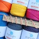 Шнур для макраме Popyarn Macrame XL, Блакитний №470, 250 г / 125 м, 100% поліпропілен - для в'язання сумок, килимків, кошиків, панно, декору - зображення 2