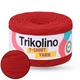 Трикотажная пряжа Trikolino 7-9mm XL, Красный, 120м, для вязания корзин, ковриков, сумок, косметичек, Триколино - изображение 1