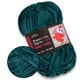 Пряжа плюшевая Premium Yarn Baby Love (Беби Лав) Зеленый бархат №372 - плюш для амигуруми, игрушек, маленький моточек 50г/60м - изображение 1