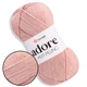 Пряжа акрилова YarnArt Adore (ЯрнАрт Адор) №364 Ніжна троянда - антипілінг, 100 г / 280 м, для одягу, пледів, іграшок, в'язання спицями та гачком - зображення 1