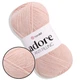 Пряжа акриловая YarnArt Adore (ЯрнАрт Адор) №360 Пудра - антипиллинг, 100 г / 280 м, для одежды, пледов, игрушек, вязания спицами и крючком - изображение 1
