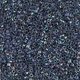 Бісер Miyuki Delica Beads 11/0, 5г, DB-86, блискучий райдужний, сірий - зображення 1