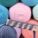 YarnArt Ribbon, Світло-сірий меланж №756 - трикотажна стрічкова пряжа 250 г / 125 м, 60% бавовна - 40% віскоза, первинна пряжа для кошиків, килимків - зображення 2