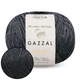 Gazzal Jeans, Темно-серый №1142, полухлопковая пряжа 50г/170м - для вязания одежды, аксессуаров, детских изделий и игрушек амигуруми - изображение 1