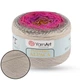 YarnArt Flowers Alpaca, №415 – полушерстяная пряжа 250 г / 940 м, альпака с акрилом, градиентное секционное окрашивание для палантинов, кардиганов - изображение 1