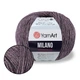 YarnArt Milano, Баклажан №869 – полушерстяная пряжа с альпакой, вискозой и акрилом, 50 г / 130 м, для шапок, жилетов, кардиганов - изображение 1