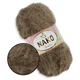 Nako Paris, Кофе с молоком №3890, фантазийная пряжа с длинным ворсом, 100 г / 245 м, 40% премиум акрил / 60% полиамид, для одежды, аксессуаров - изображение 1