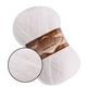 Alize Simli Angora Gold, Белый №55 - ангоровая пряжа с люрексом 100 г / 500 м, для ажурных шалей, свитеров, Симли Ангора Голд - изображение 1