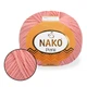 Nako Peru, Розовый №11452, полушерстяная пряжа с альпакой, 100 г / 130 м, 25% альпака / 25% шерсть / 50% акрил, для свитеров, шапок, снудов и кардига - изображение 1