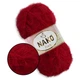 Nako Paris, Красный №3641, фантазийная пряжа с длинным ворсом, 100 г / 245 м, 40% премиум акрил / 60% полиамид, для одежды, аксессуаров и декора - изображение 1