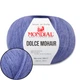 Mondial Dolce Mohair, Ярко-голубой №102 - итальянская пряжа с мохером, 50 г / 150 м, 60% кид мохер, 40% акрил, для свитеров, кардиганов, палантинов - изображение 1