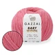 Gazzal Baby Wool, Персик №828 – мягкая полушерстяная пряжа с кашемиром, 50 г / 175 м, для детских и взрослых шапок и свитеров, Газал Беби Вул - изображение 1