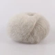 Lana Gatto Mohair Royal, Бежевый №9372 - итальянская пряжа кид мохер с нейлоном, 25г / 215м, тонкая, для паутинок, ажурных изделий, свитеров - изображение 3