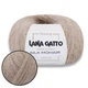 Lana Gatto Silk Mohair, Песок №30481 - премиальная тонкая пряжа, суперкидмохер с шелком, 25 г / 212 м, для вязания свитеров, шапок, шарфов - изображение 1
