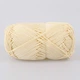 Упаковка YarnArt Macrame, Молочный №165, 6шт – пряжа полиэстер, комплект для макраме, набор для вязания сумок и декора - изображение 3