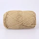Упаковка YarnArt Macrame, Беж №131, 6шт - пряжа поліестер, комплект для макраме, набір для в'язання сумок і декору - зображення 3