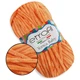 Пряжа плюшева Етрофіл Йонка Бебі, Etrofil Yonca Baby, Помаранчевий №70290, 100 г/120 м, поліестер, для в'язання спицями та гачком, для іграшок, пледів - зображення 1