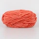 Пряжа плюшевая Этрофил Йонка Беби, Etrofil Yonca Baby, Морковь №70216, 100 г/120 м, полиэстер, для вязания спицами и крючком, для игрушек, пледов - изображение 3