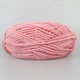 Пряжа плюшевая Этрофил Йонка Беби, Etrofil Yonca Baby, Розовый №73015, 100 г/120 м, полиэстер, для вязания спицами и крючком, для игрушек, пледов - изображение 3