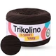 Трикотажна пряжа Trikolino 7-9mm S, Шоколад, 30м, для в'язання кошиків, килимків, сумок, косметичок, Триколіно - зображення 1