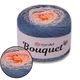 YarnArt Bouquet, №713, пряжа ЯрнАрт Букет 100% бавовна, 250 г/500 м, секційне фарбування, літня, для гачка та спиць - зображення 1
