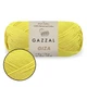 Пряжа Gazzal Giza (Газал Гиза) Желтый №2483, 100% мерсеризованный хлопок, 50 г / 125 м, летняя пряжа, хлопок для вязания крючком и спицами - изображение 1