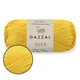 Пряжа Gazzal Giza (Газал Гиза) Желток №2464, 100% мерсеризованный хлопок, 50 г / 125 м, летняя пряжа, хлопок для вязания крючком и спицами - изображение 1