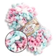 Alize Puffy Fine Color, №6377 (100г/14м) плюшевая фантазийная пряжа с готовыми петлями для вязания руками пледа игрушек и балаклавы, Ализе Пуффи Файн - изображение 1